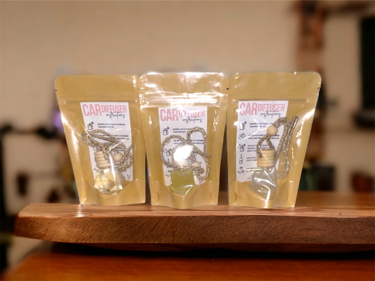 Car Diffuser -Clear Prism